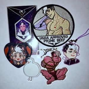 Lot of Voltron shiro merch